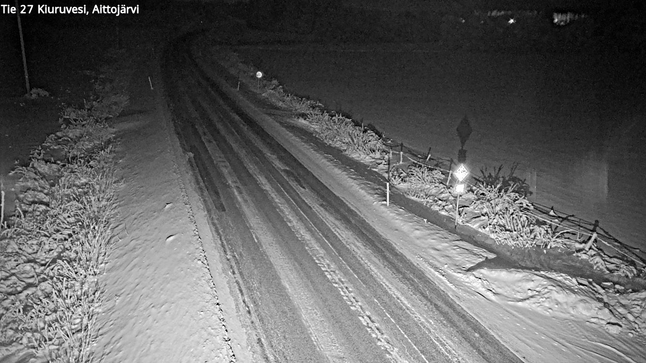 Kelikamerat Kuva Tie 27 Kiuruvesi, Aittojärvi, Kiuruvesi, Pohjois-Savo