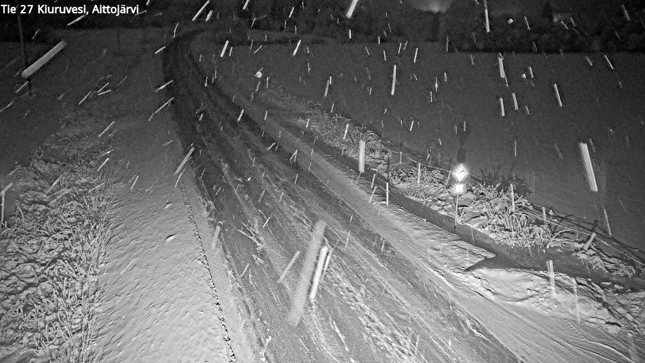 Kelikamerat Kuva Tie 27 Kiuruvesi, Aittojärvi, Kiuruvesi, Pohjois-Savo