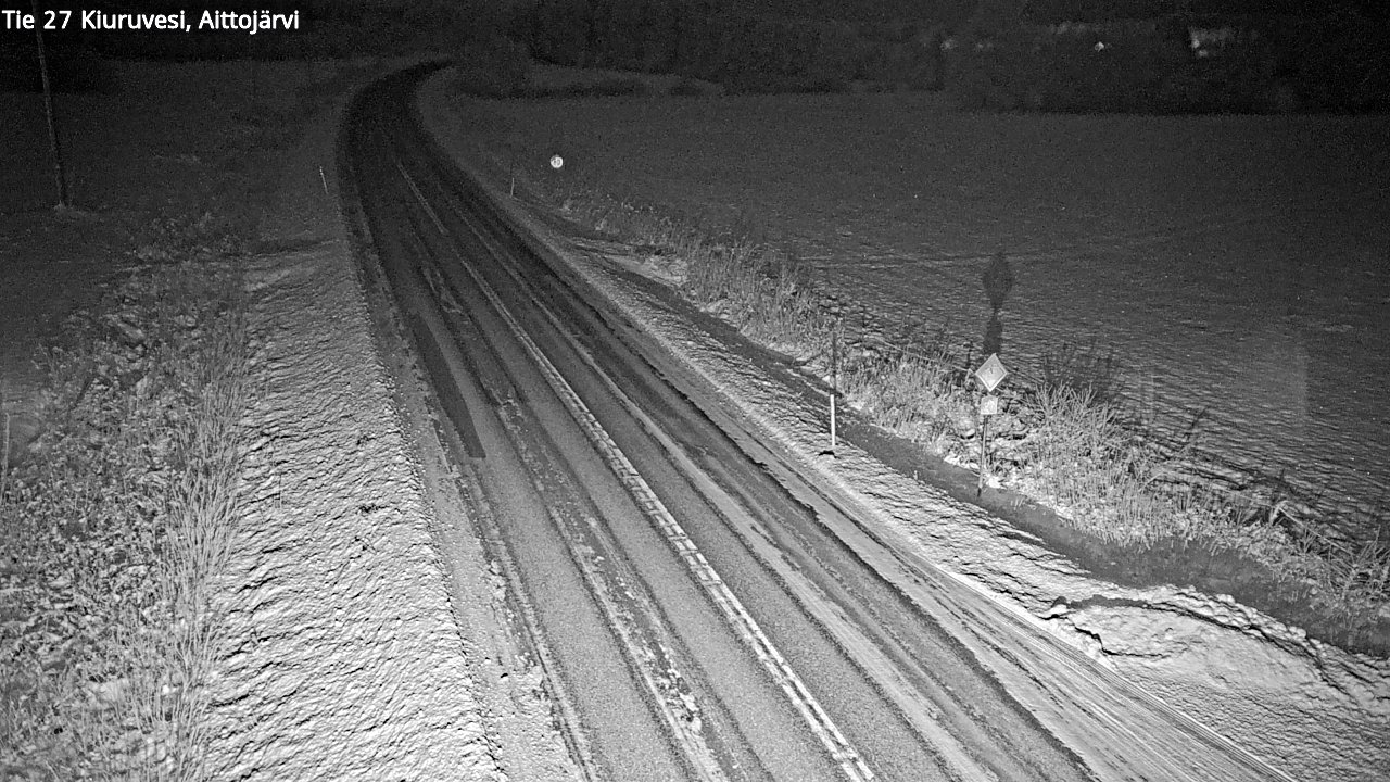 Kelikamerat Kuva Tie 27 Kiuruvesi, Aittojärvi, Kiuruvesi, Pohjois-Savo