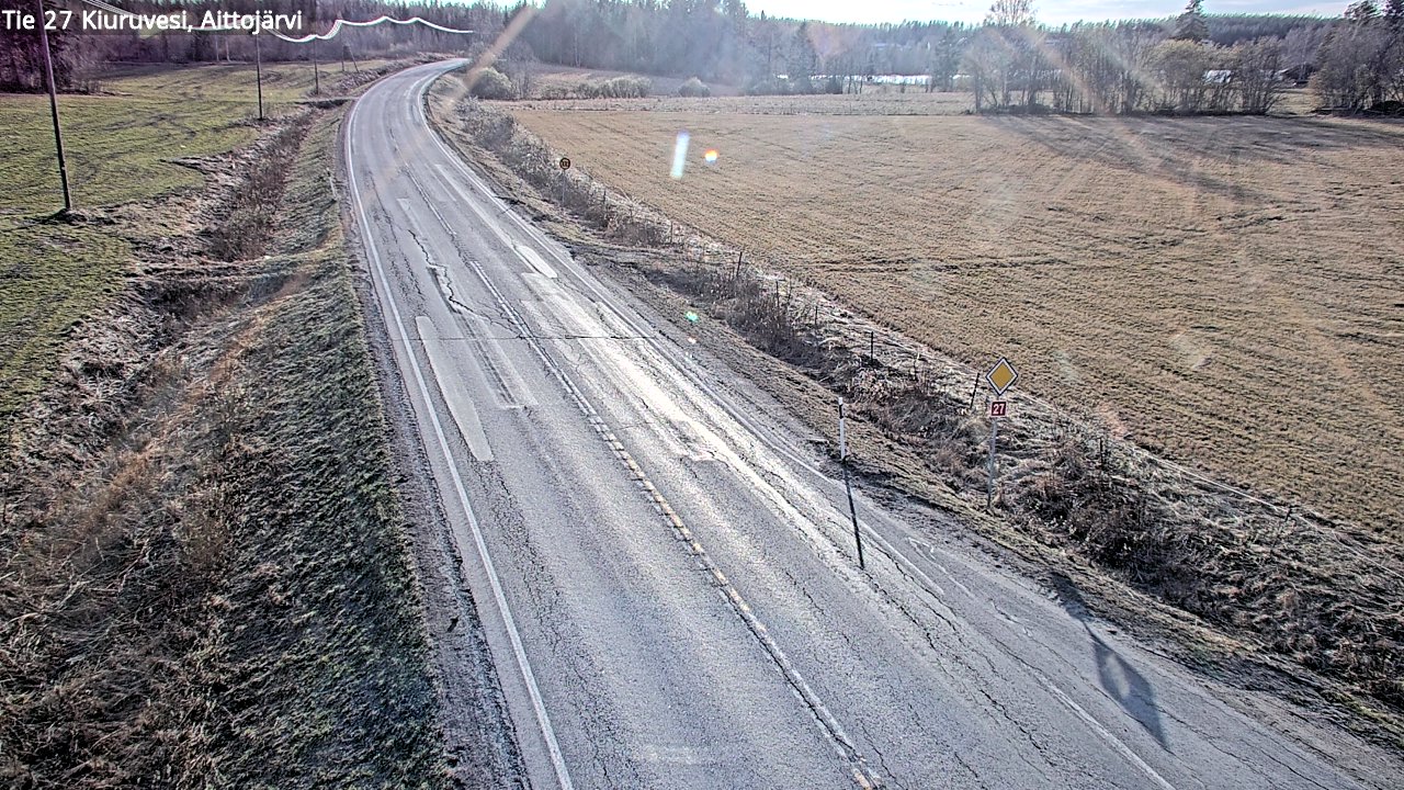 Kelikamerat Kuva Tie 27 Kiuruvesi, Aittojärvi, Kiuruvesi, Pohjois-Savo