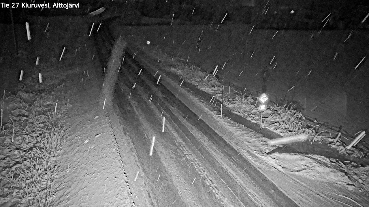 Kelikamerat Kuva Tie 27 Kiuruvesi, Aittojärvi, Kiuruvesi, Pohjois-Savo