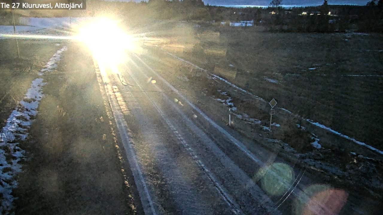 Kelikamerat Kuva Tie 27 Kiuruvesi, Aittojärvi, Kiuruvesi, Pohjois-Savo
