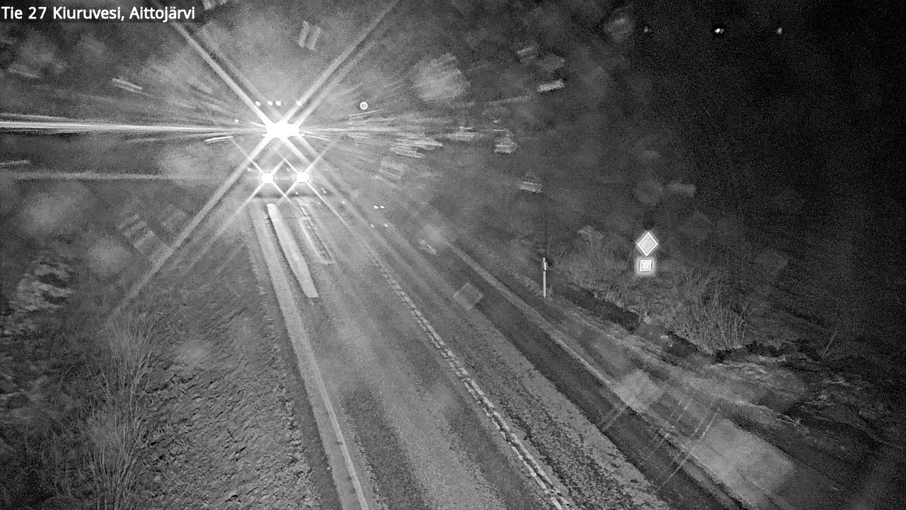 Kelikamerat Kuva Tie 27 Kiuruvesi, Aittojärvi, Kiuruvesi, Pohjois-Savo