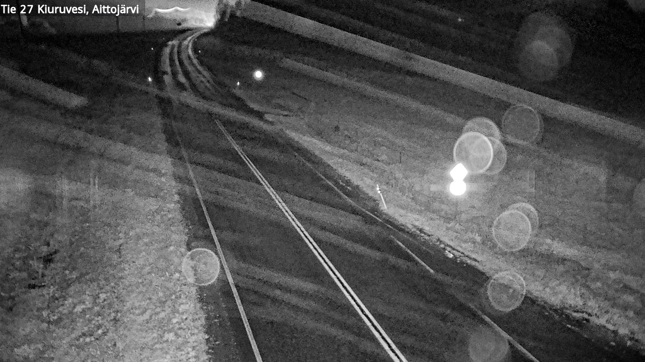 Weather Camera Image Road 27 Kiuruvesi, Aittojärvi, Kiuruvesi, Pohjois-Savo