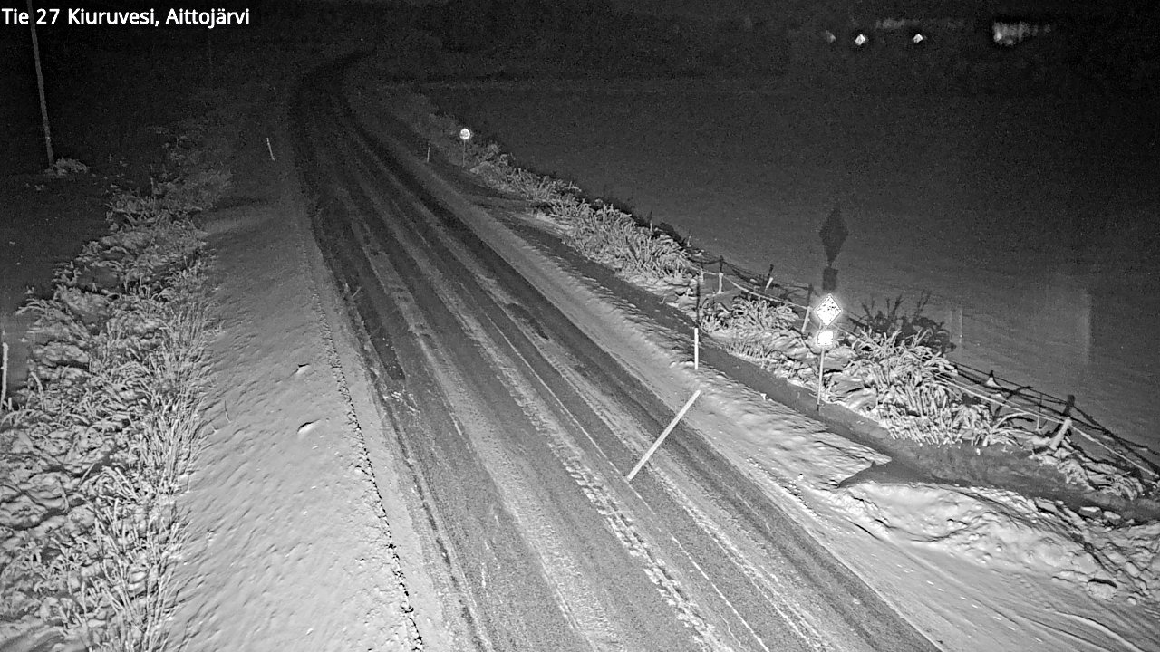 Kelikamerat Kuva Tie 27 Kiuruvesi, Aittojärvi, Kiuruvesi, Pohjois-Savo