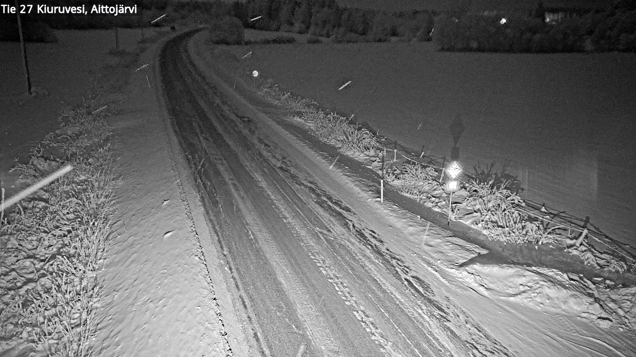 Kelikamerat Kuva Tie 27 Kiuruvesi, Aittojärvi, Kiuruvesi, Pohjois-Savo