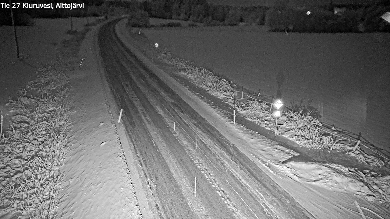 Kelikamerat Kuva Tie 27 Kiuruvesi, Aittojärvi, Kiuruvesi, Pohjois-Savo