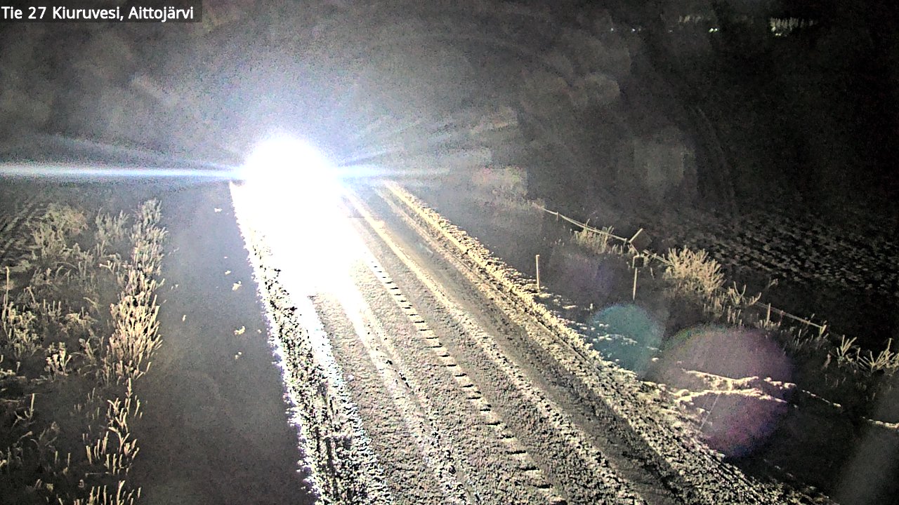 Kelikamerat Kuva Tie 27 Kiuruvesi, Aittojärvi, Kiuruvesi, Pohjois-Savo