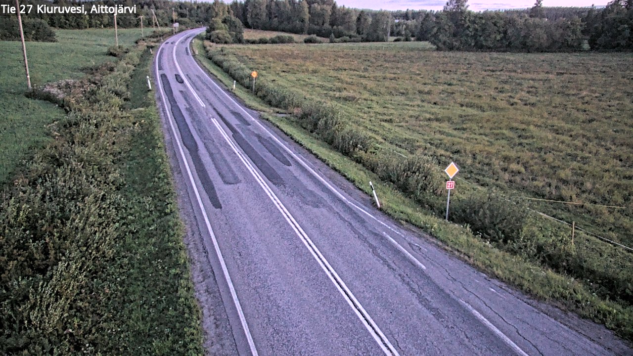 Kelikamerat Kuva Tie 27 Kiuruvesi, Aittojärvi, Kiuruvesi, Pohjois-Savo