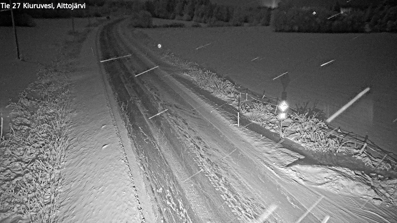 Kelikamerat Kuva Tie 27 Kiuruvesi, Aittojärvi, Kiuruvesi, Pohjois-Savo