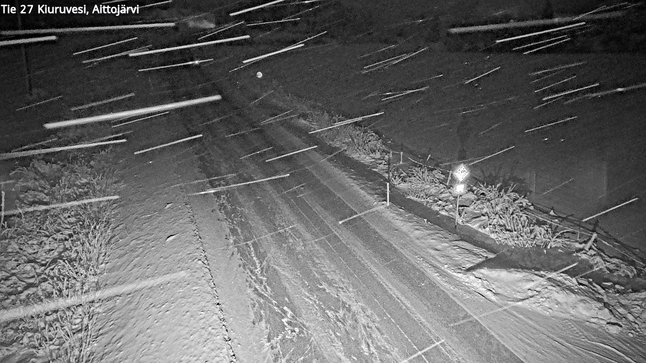 Kelikamerat Kuva Tie 27 Kiuruvesi, Aittojärvi, Kiuruvesi, Pohjois-Savo
