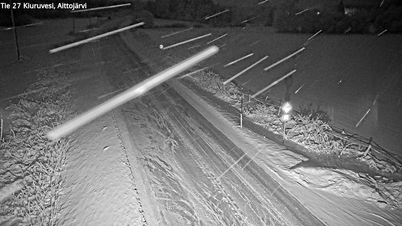 Kelikamerat Kuva Tie 27 Kiuruvesi, Aittojärvi, Kiuruvesi, Pohjois-Savo