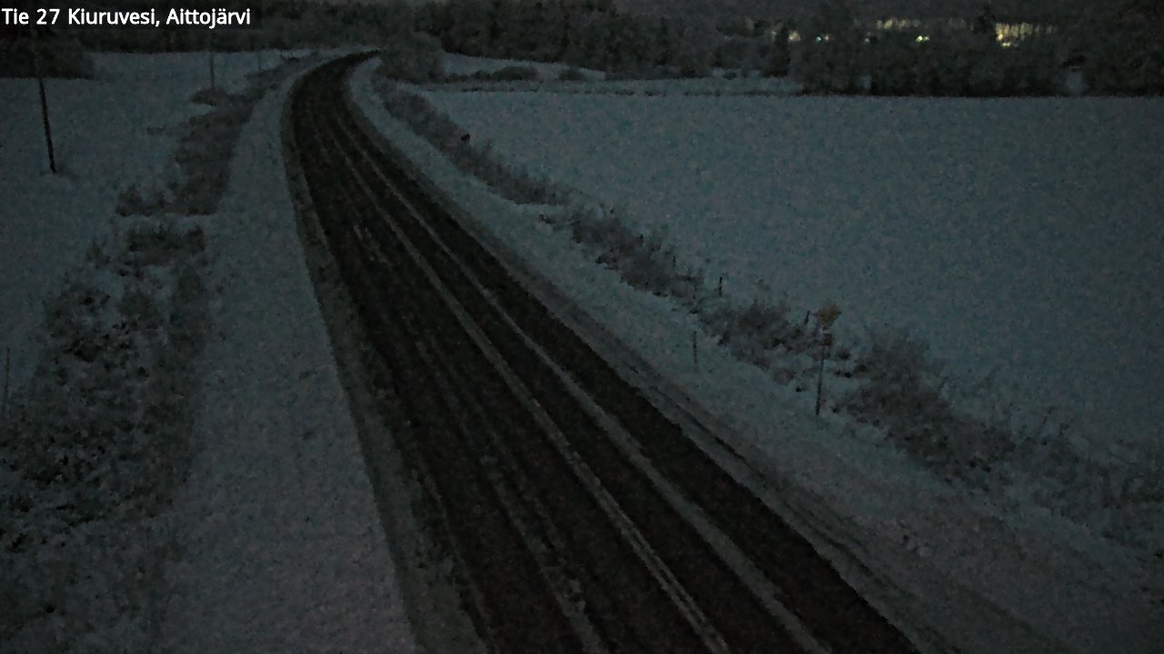 Kelikamerat Kuva Tie 27 Kiuruvesi, Aittojärvi, Kiuruvesi, Pohjois-Savo