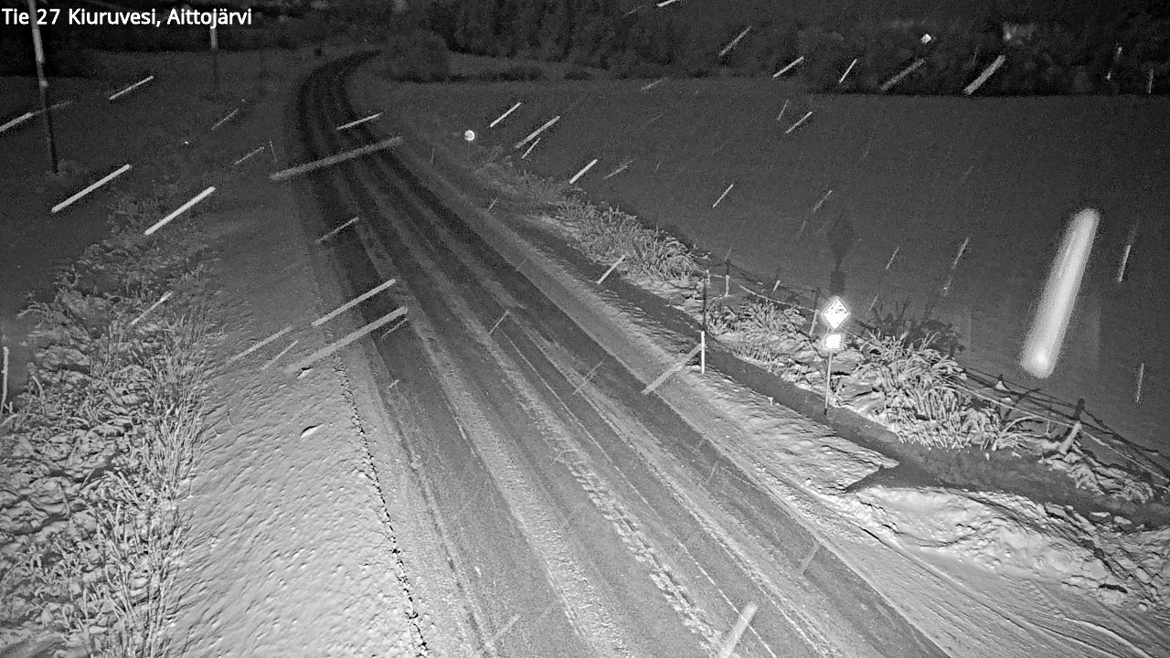 Kelikamerat Kuva Tie 27 Kiuruvesi, Aittojärvi, Kiuruvesi, Pohjois-Savo