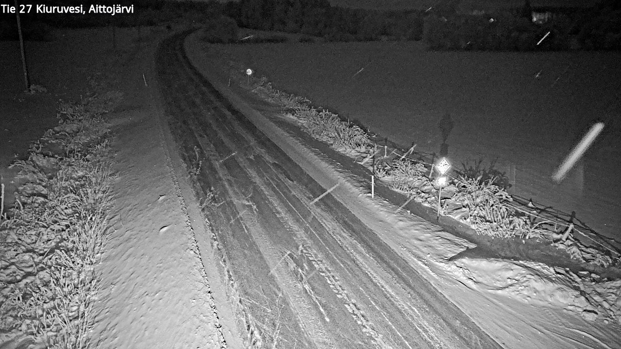 Kelikamerat Kuva Tie 27 Kiuruvesi, Aittojärvi, Kiuruvesi, Pohjois-Savo