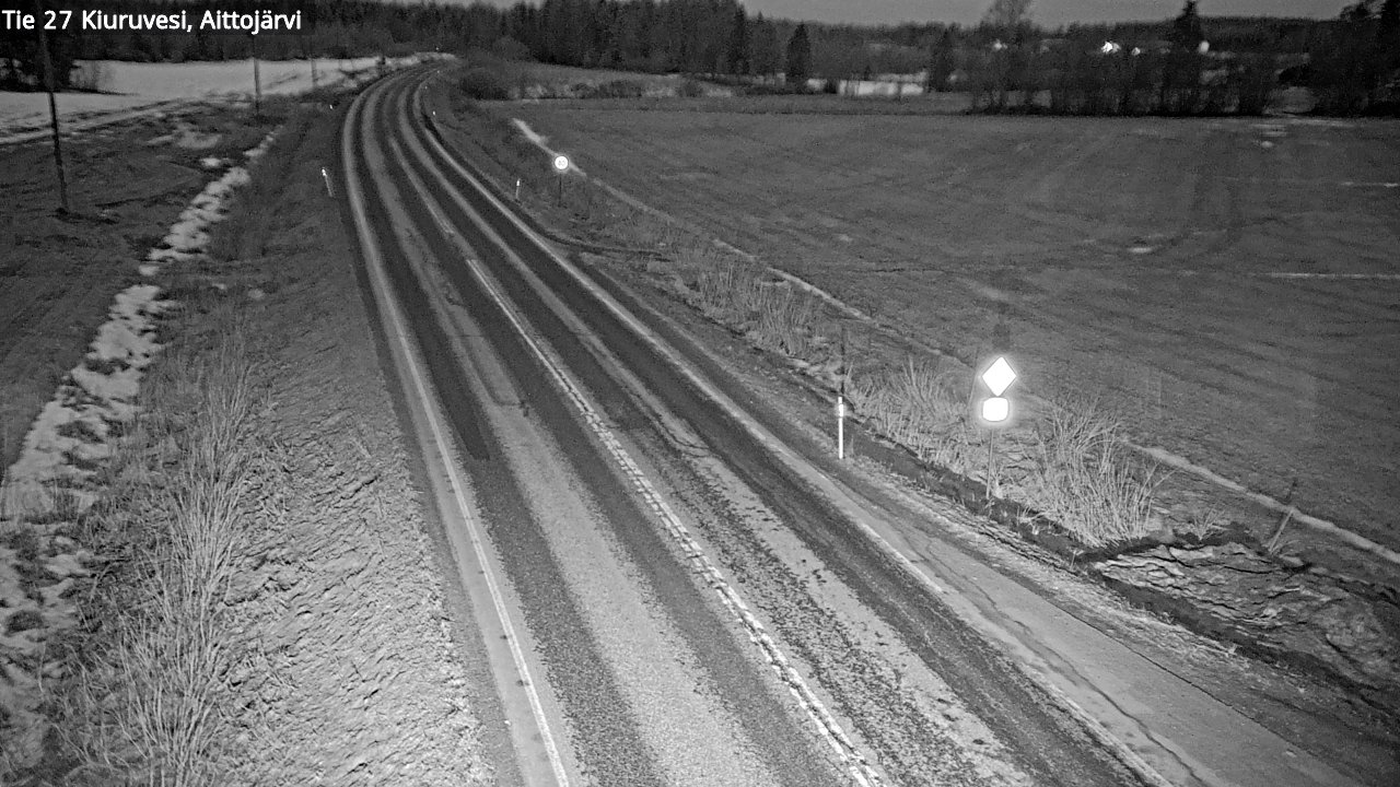 Kelikamerat Kuva Tie 27 Kiuruvesi, Aittojärvi, Kiuruvesi, Pohjois-Savo