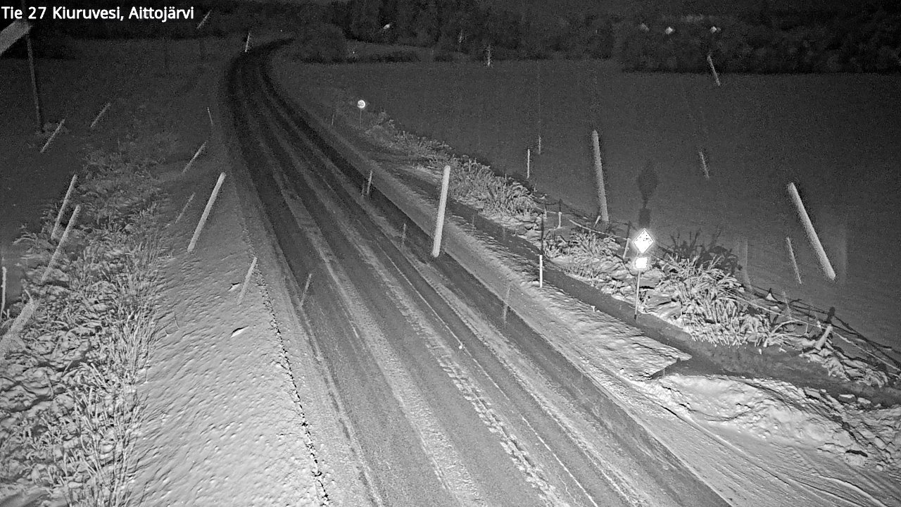 Kelikamerat Kuva Tie 27 Kiuruvesi, Aittojärvi, Kiuruvesi, Pohjois-Savo