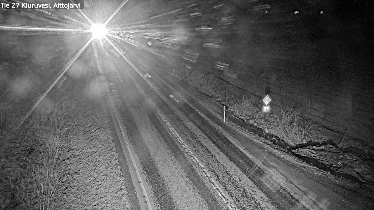 Kelikamerat Kuva Tie 27 Kiuruvesi, Aittojärvi, Kiuruvesi, Pohjois-Savo