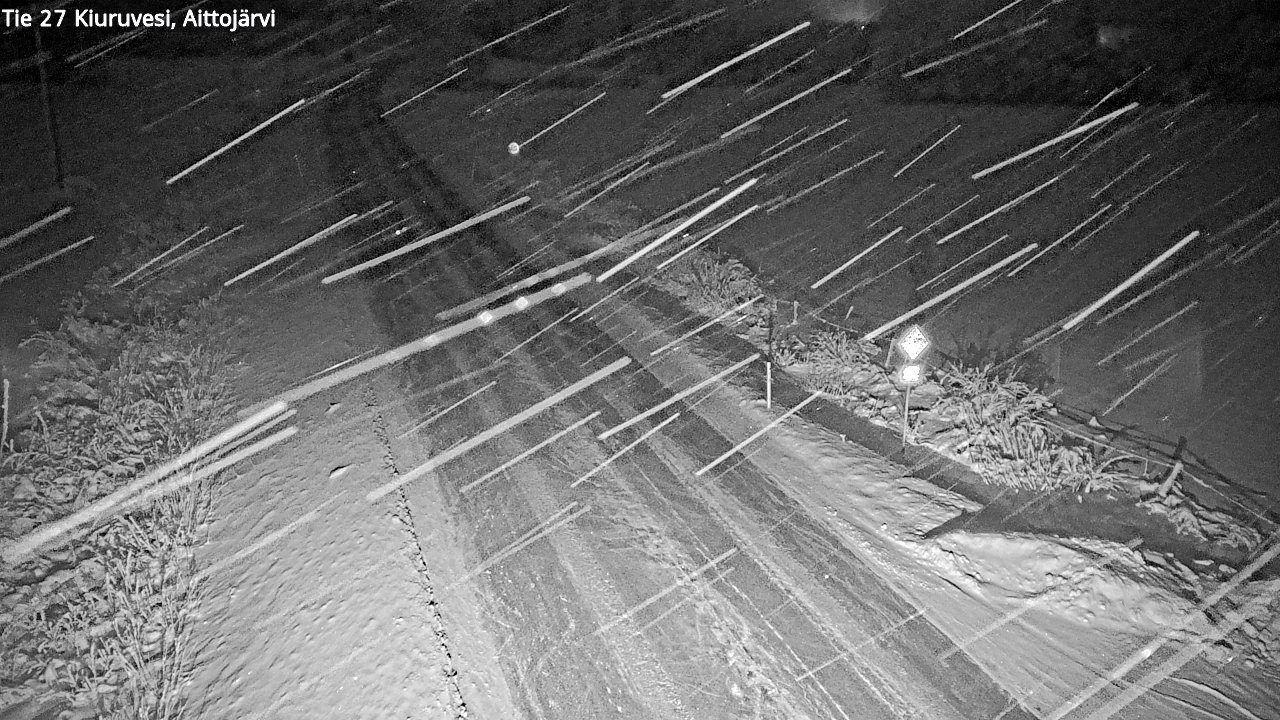 Kelikamerat Kuva Tie 27 Kiuruvesi, Aittojärvi, Kiuruvesi, Pohjois-Savo