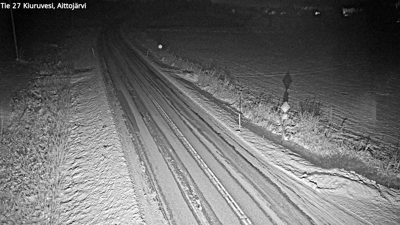 Kelikamerat Kuva Tie 27 Kiuruvesi, Aittojärvi, Kiuruvesi, Pohjois-Savo