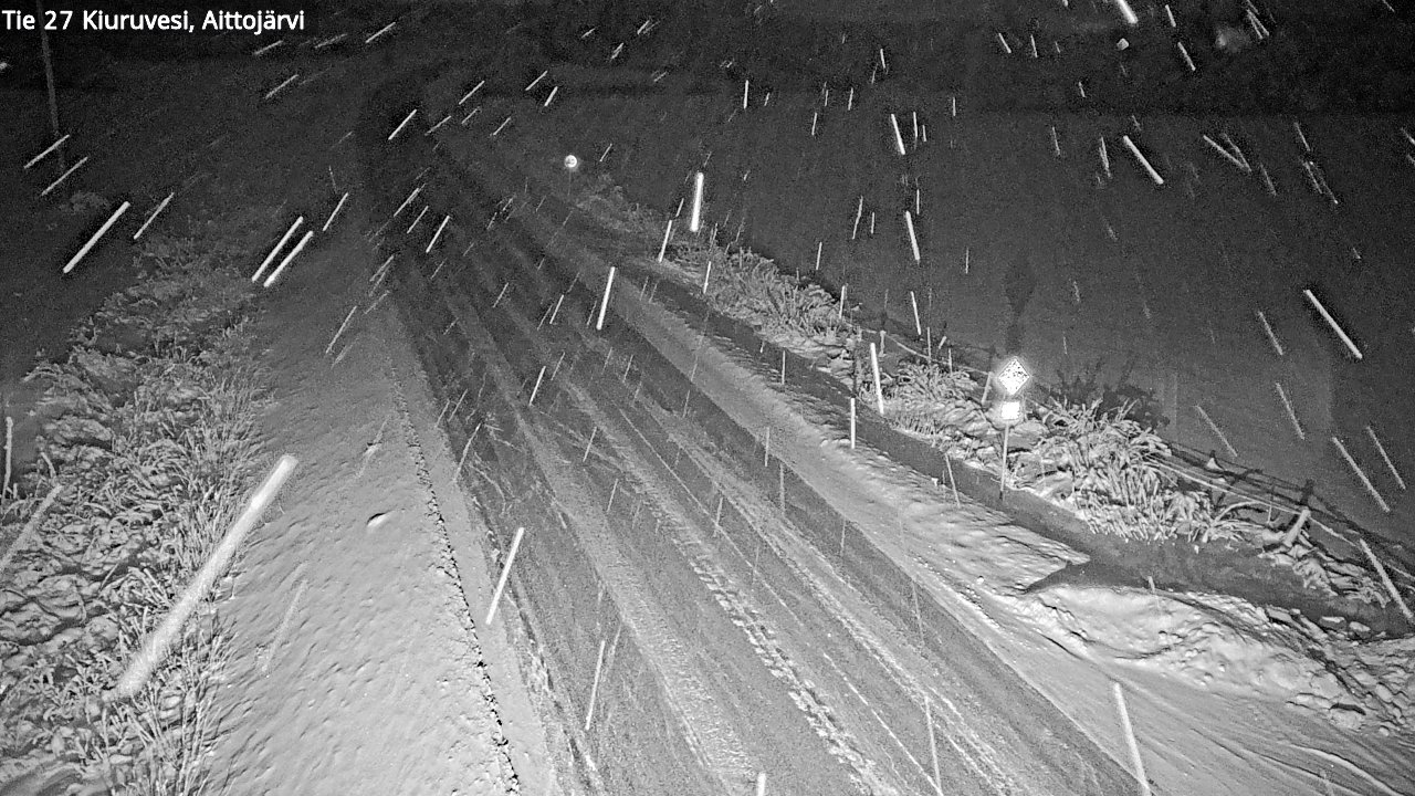 Kelikamerat Kuva Tie 27 Kiuruvesi, Aittojärvi, Kiuruvesi, Pohjois-Savo
