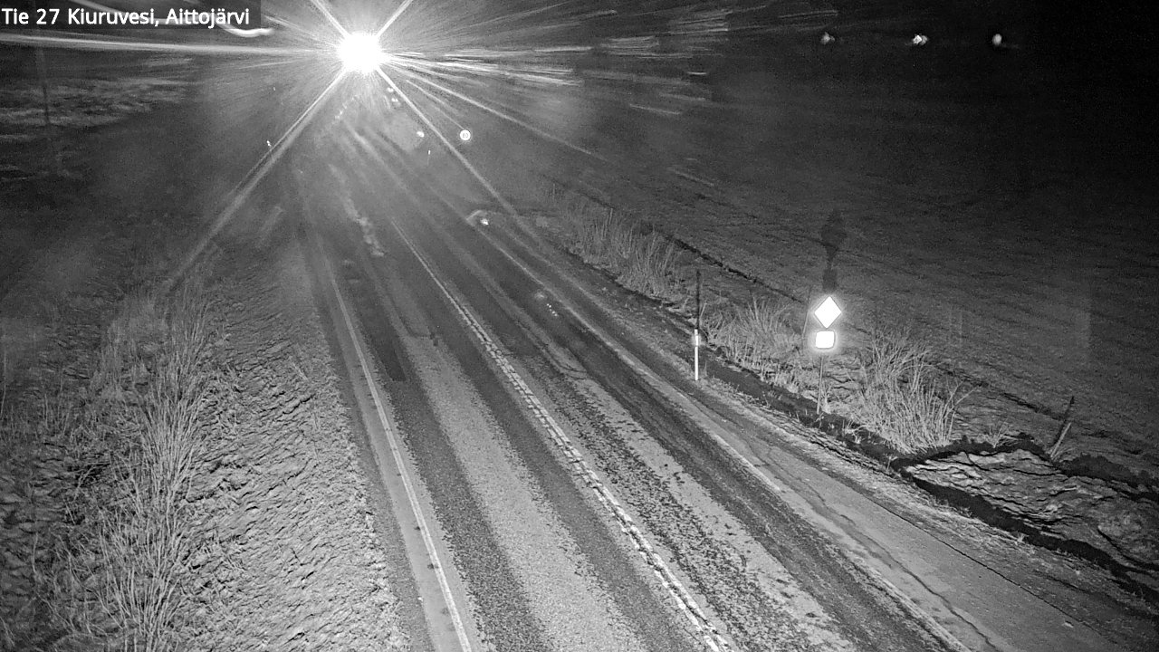Kelikamerat Kuva Tie 27 Kiuruvesi, Aittojärvi, Kiuruvesi, Pohjois-Savo