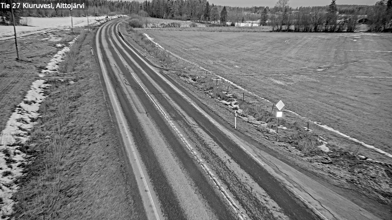 Kelikamerat Kuva Tie 27 Kiuruvesi, Aittojärvi, Kiuruvesi, Pohjois-Savo