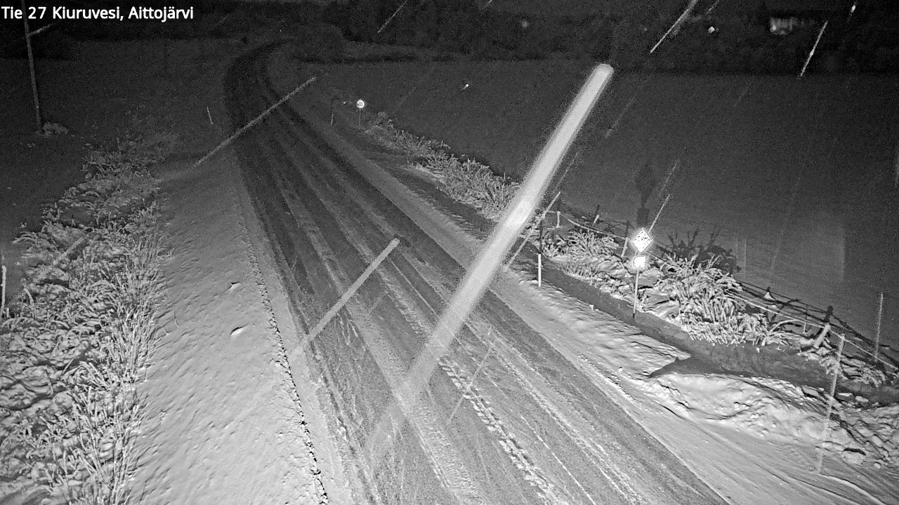 Kelikamerat Kuva Tie 27 Kiuruvesi, Aittojärvi, Kiuruvesi, Pohjois-Savo