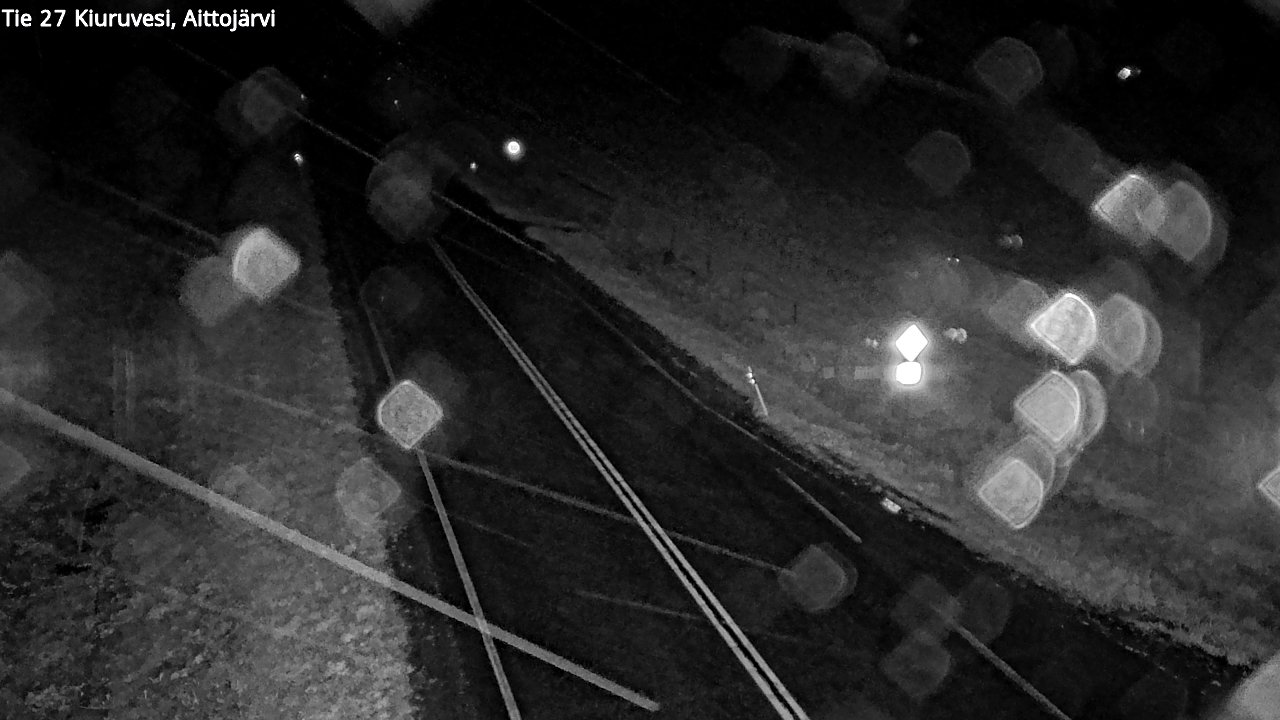 Weather Camera Image Road 27 Kiuruvesi, Aittojärvi, Kiuruvesi, Pohjois-Savo