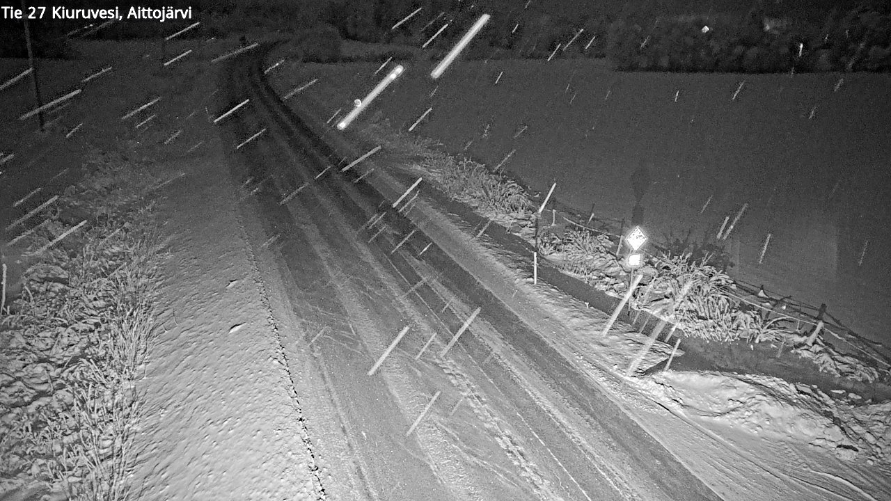 Kelikamerat Kuva Tie 27 Kiuruvesi, Aittojärvi, Kiuruvesi, Pohjois-Savo