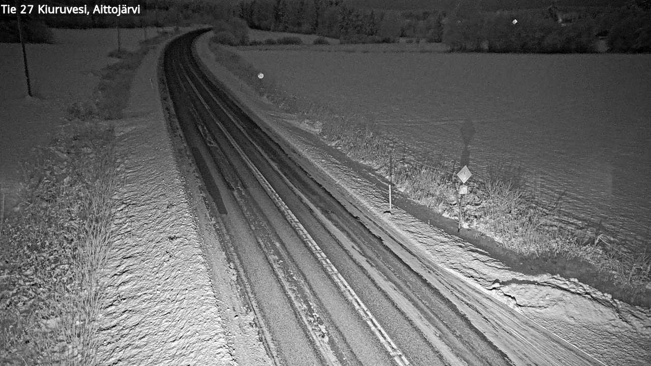 Kelikamerat Kuva Tie 27 Kiuruvesi, Aittojärvi, Kiuruvesi, Pohjois-Savo