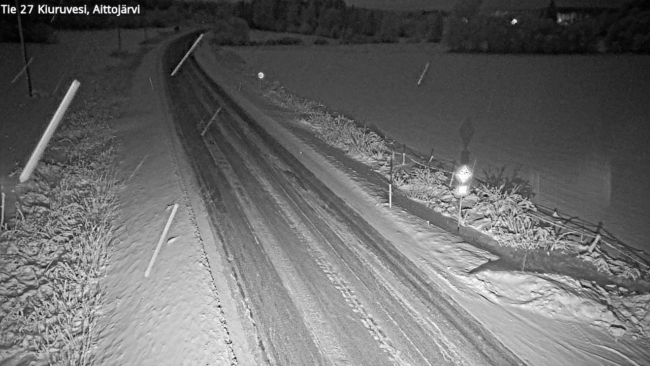 Kelikamerat Kuva Tie 27 Kiuruvesi, Aittojärvi, Kiuruvesi, Pohjois-Savo
