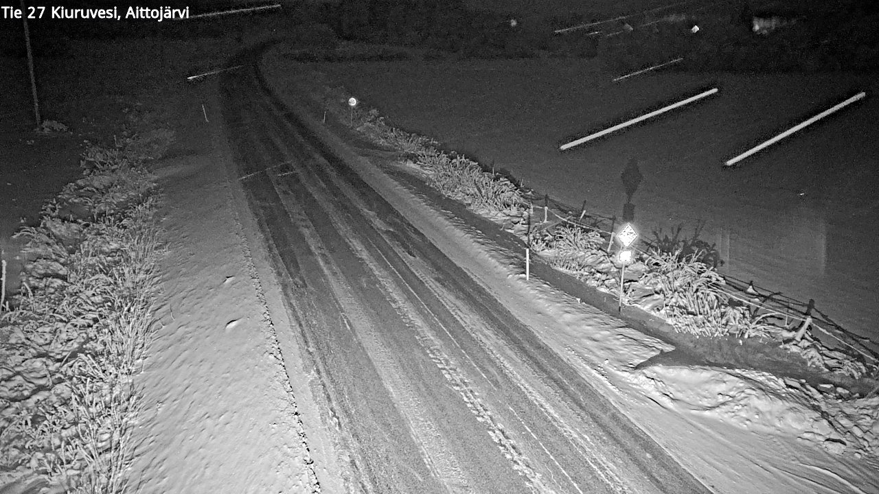 Kelikamerat Kuva Tie 27 Kiuruvesi, Aittojärvi, Kiuruvesi, Pohjois-Savo