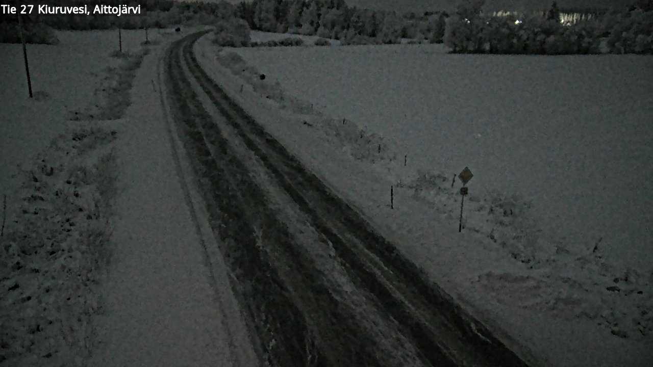 Kelikamerat Kuva Tie 27 Kiuruvesi, Aittojärvi, Kiuruvesi, Pohjois-Savo