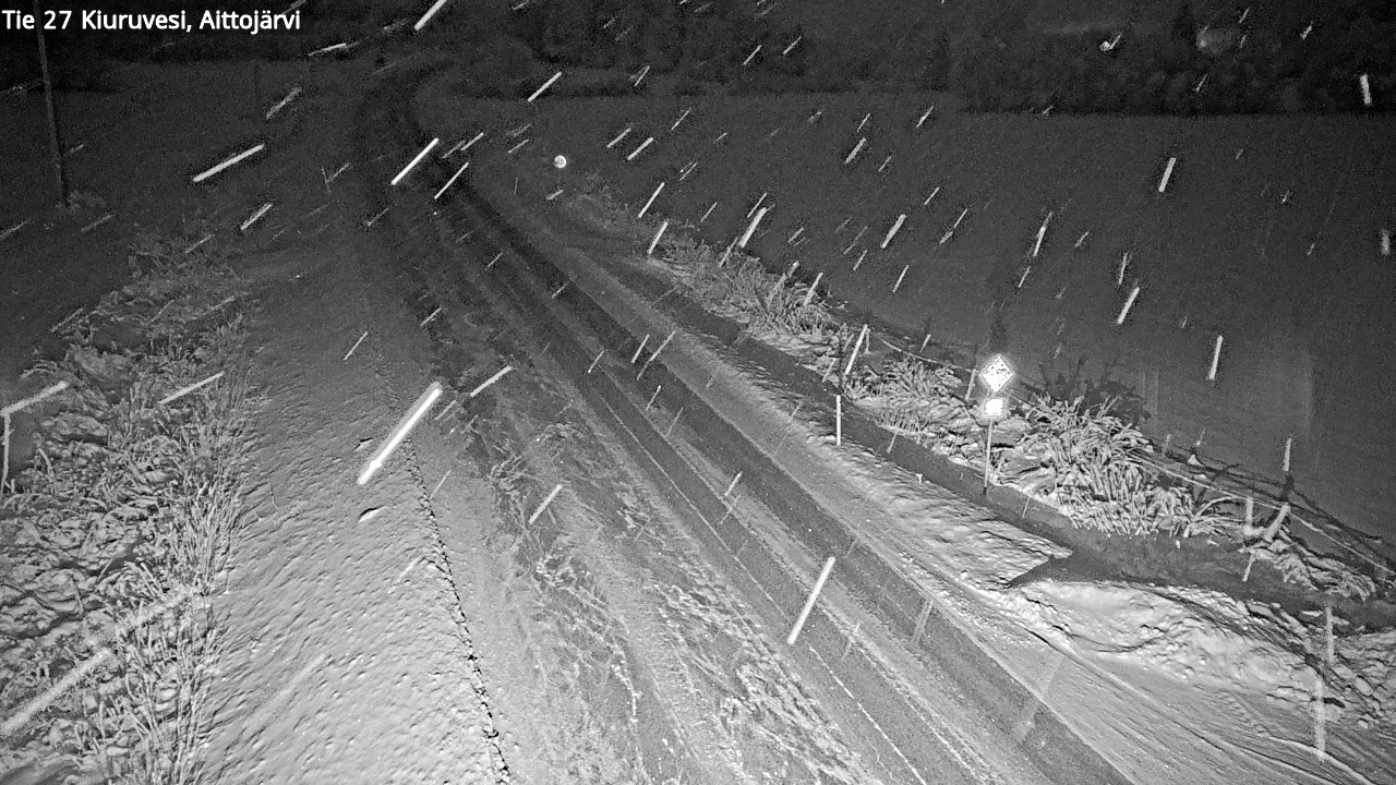 Kelikamerat Kuva Tie 27 Kiuruvesi, Aittojärvi, Kiuruvesi, Pohjois-Savo