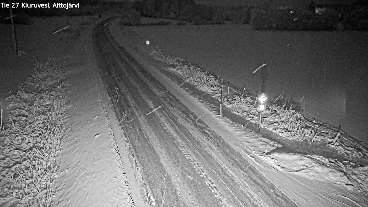 Kelikamerat Kuva Tie 27 Kiuruvesi, Aittojärvi, Kiuruvesi, Pohjois-Savo