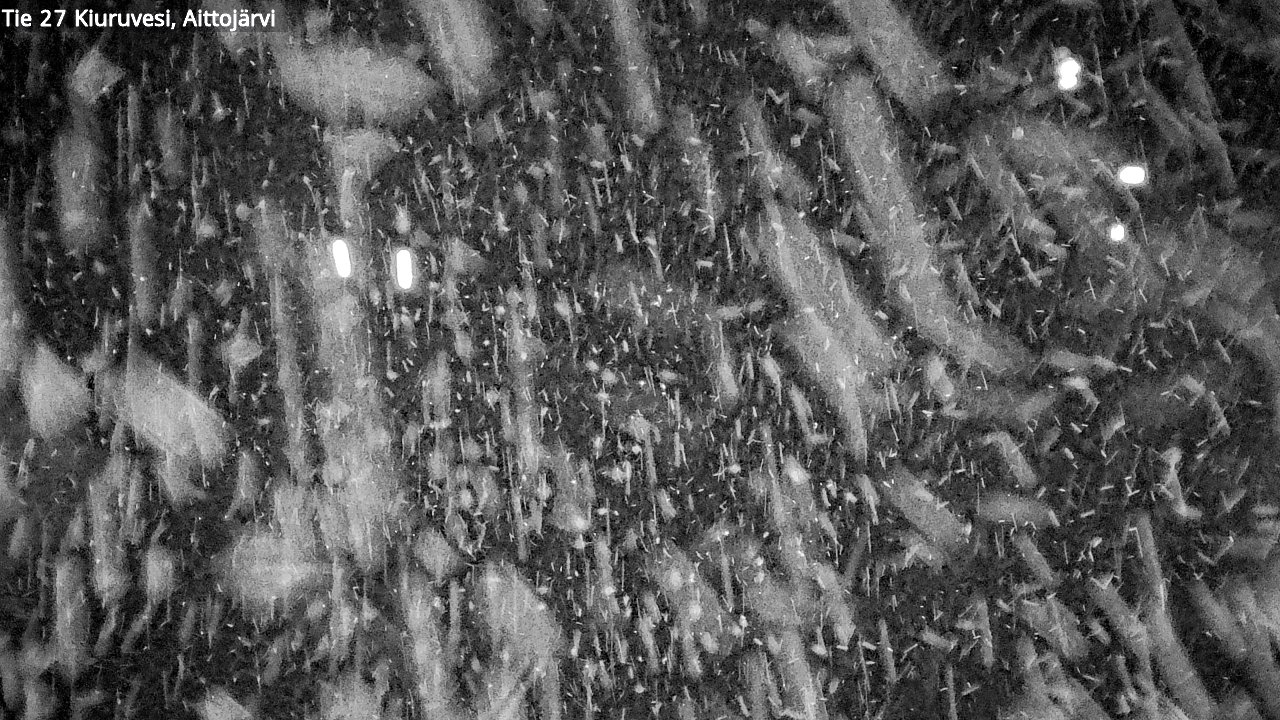 Weather Camera Image Road 27 Kiuruvesi, Aittojärvi, Kiuruvesi, Pohjois-Savo