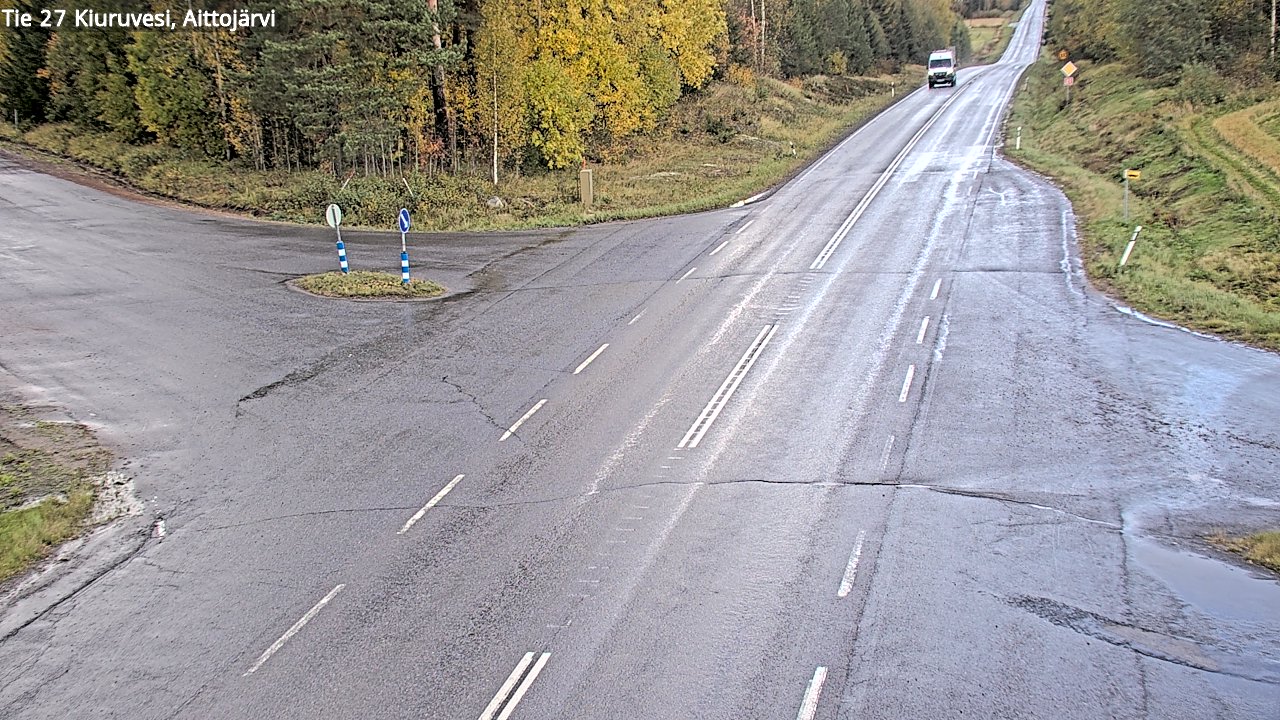 Kelikamerat Kuva Tie 27 Kiuruvesi, Aittojärvi, Kiuruvesi, Pohjois-Savo