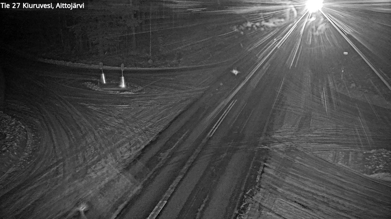 Kelikamerat Kuva Tie 27 Kiuruvesi, Aittojärvi, Kiuruvesi, Pohjois-Savo