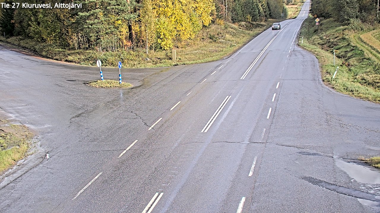 Kelikamerat Kuva Tie 27 Kiuruvesi, Aittojärvi, Kiuruvesi, Pohjois-Savo