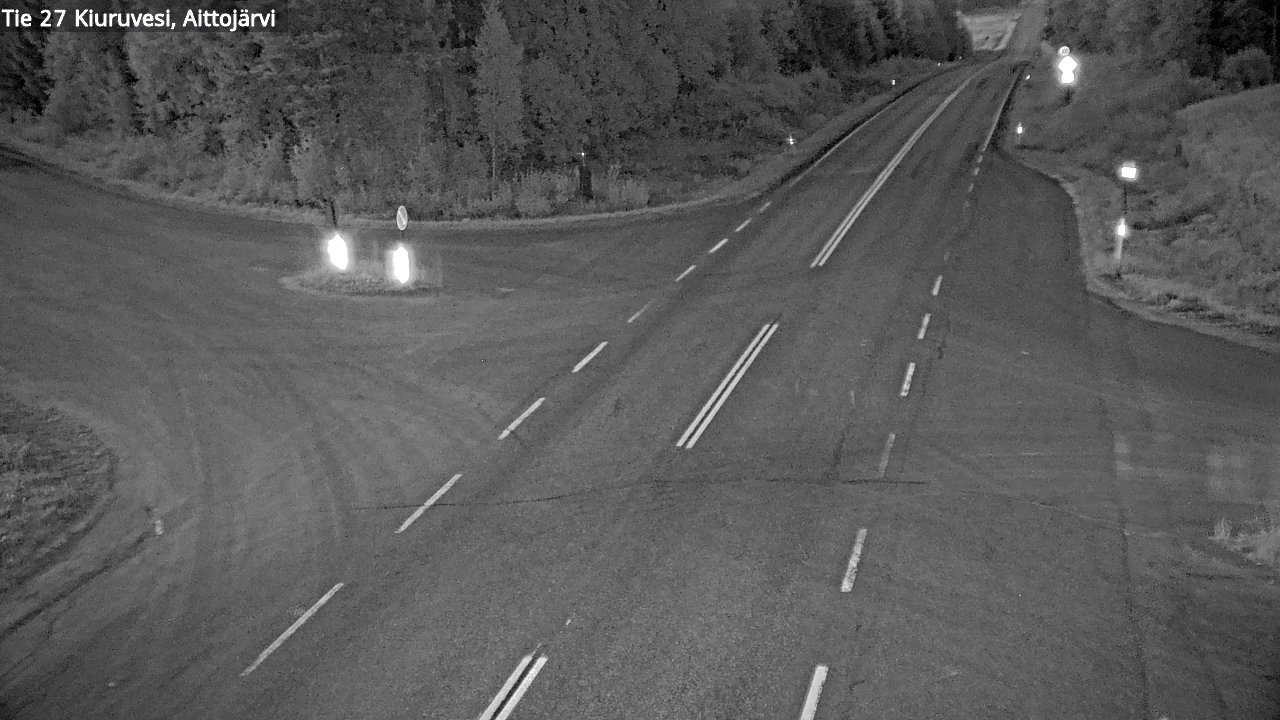 Kelikamerat Kuva Tie 27 Kiuruvesi, Aittojärvi, Kiuruvesi, Pohjois-Savo