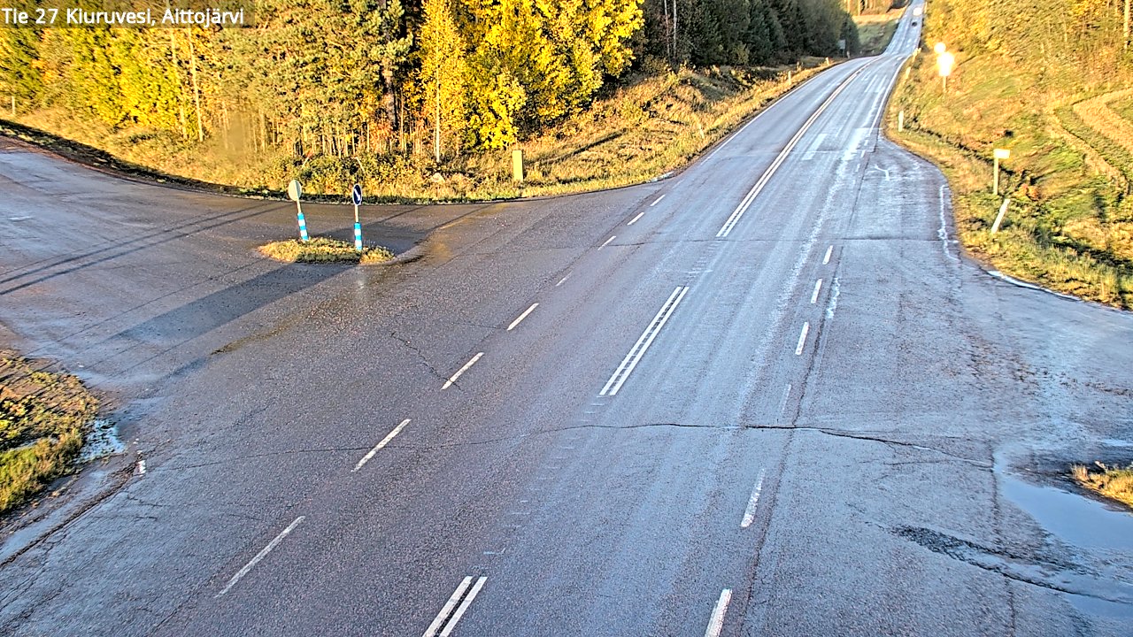 Kelikamerat Kuva Tie 27 Kiuruvesi, Aittojärvi, Kiuruvesi, Pohjois-Savo