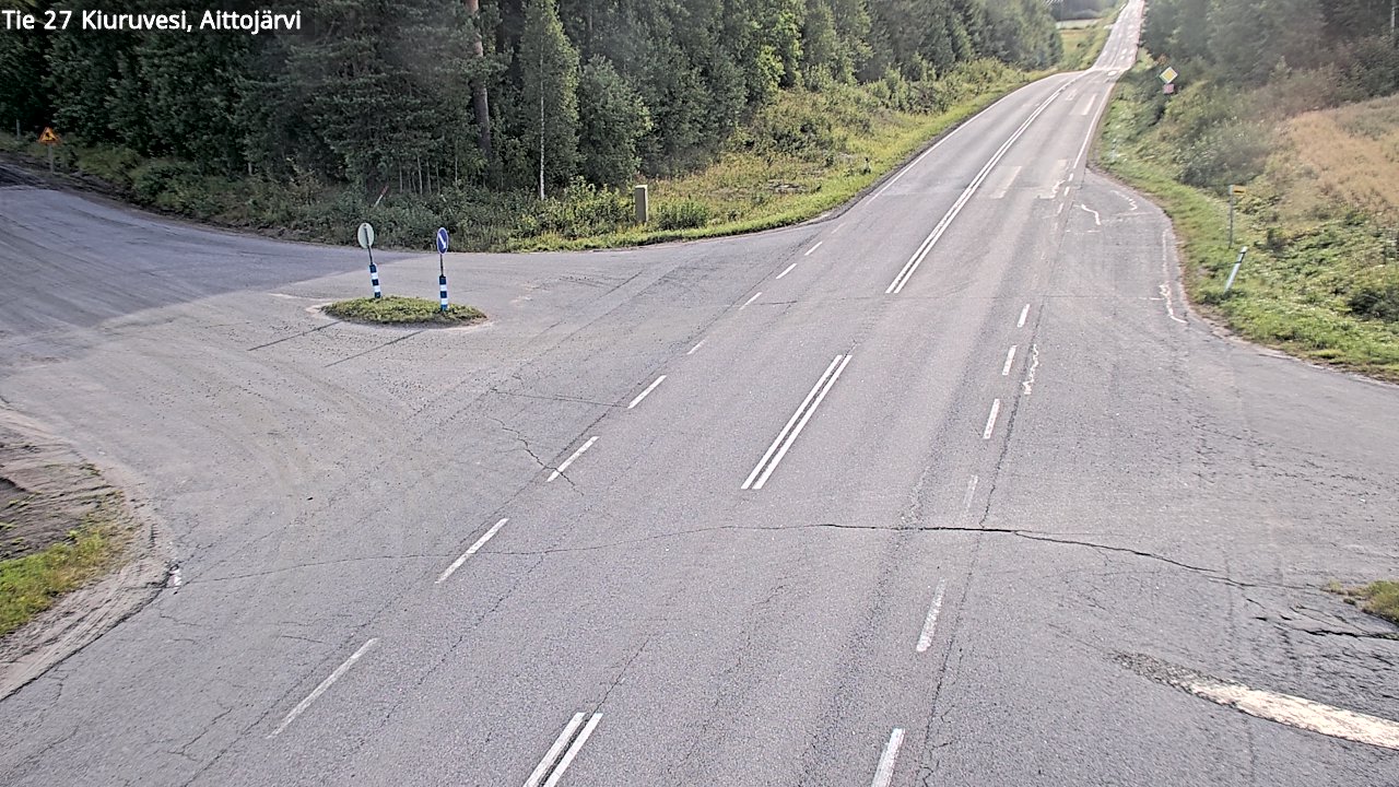 Kelikamerat Kuva Tie 27 Kiuruvesi, Aittojärvi, Kiuruvesi, Pohjois-Savo