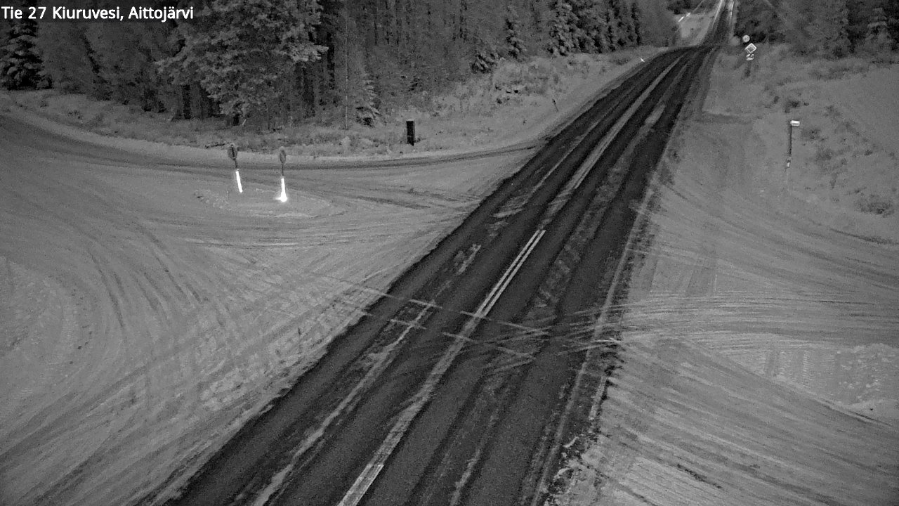 Kelikamerat Kuva Tie 27 Kiuruvesi, Aittojärvi, Kiuruvesi, Pohjois-Savo