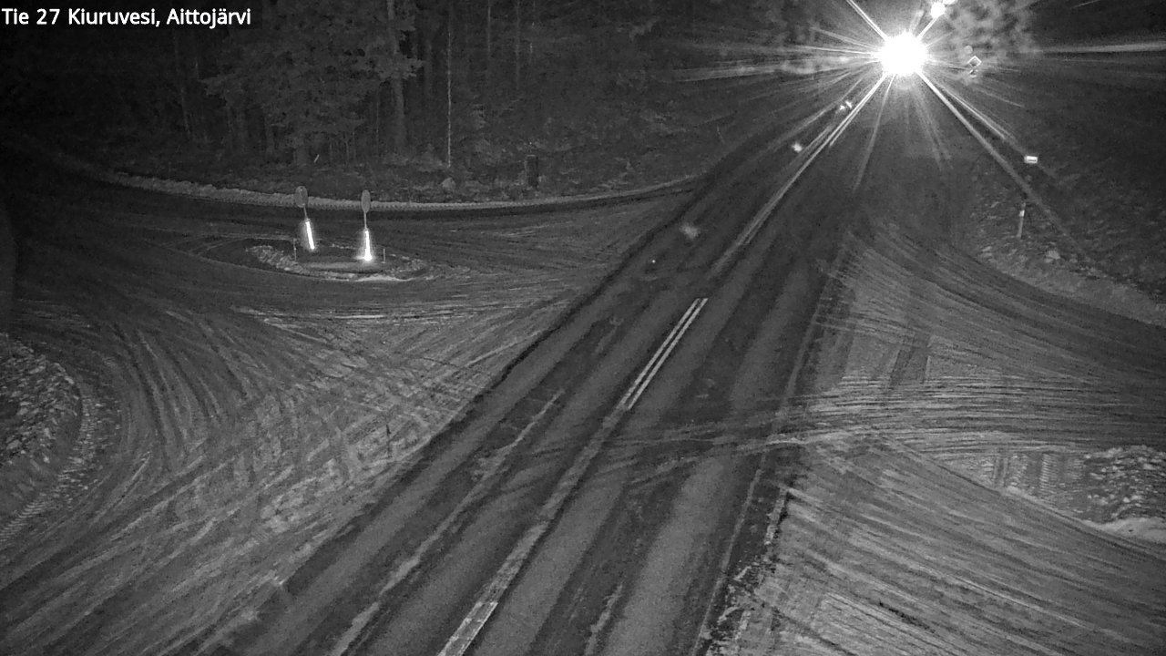 Kelikamerat Kuva Tie 27 Kiuruvesi, Aittojärvi, Kiuruvesi, Pohjois-Savo