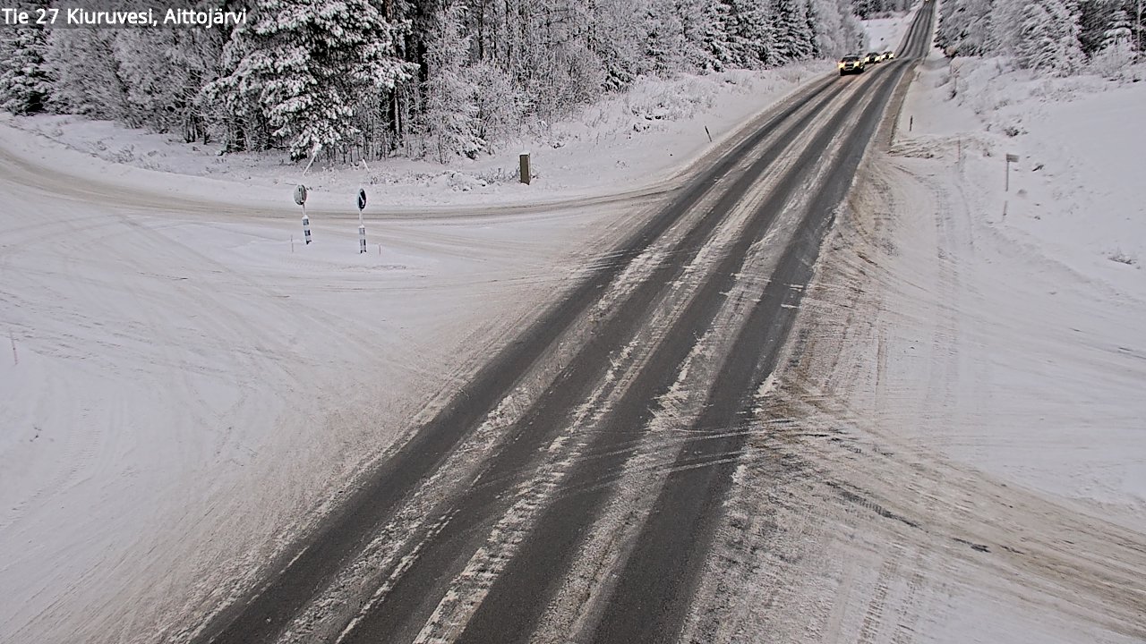 Kelikamerat Kuva Tie 27 Kiuruvesi, Aittojärvi, Kiuruvesi, Pohjois-Savo