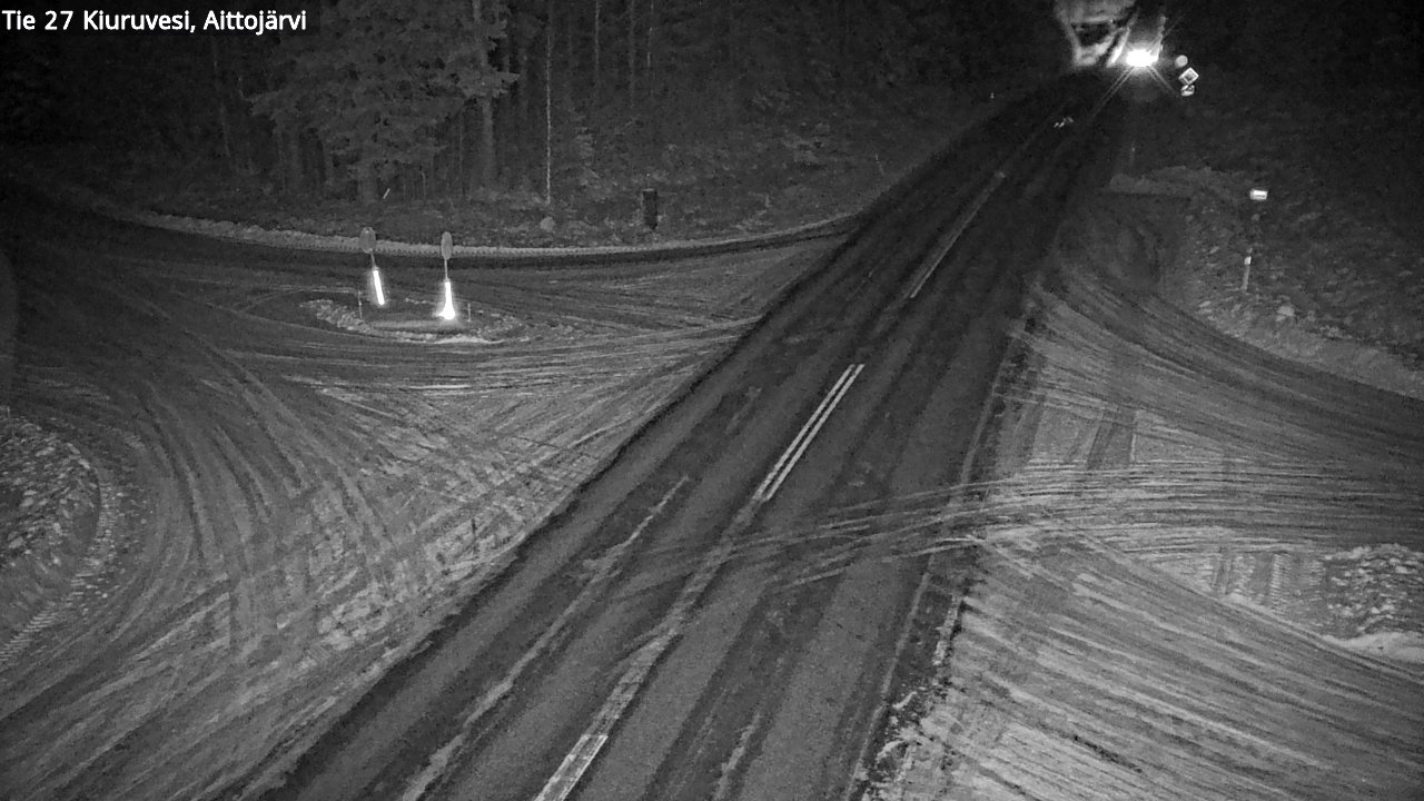 Kelikamerat Kuva Tie 27 Kiuruvesi, Aittojärvi, Kiuruvesi, Pohjois-Savo