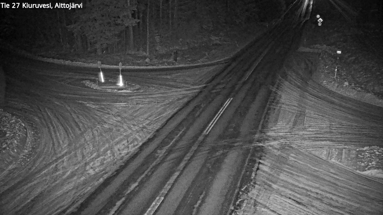 Kelikamerat Kuva Tie 27 Kiuruvesi, Aittojärvi, Kiuruvesi, Pohjois-Savo