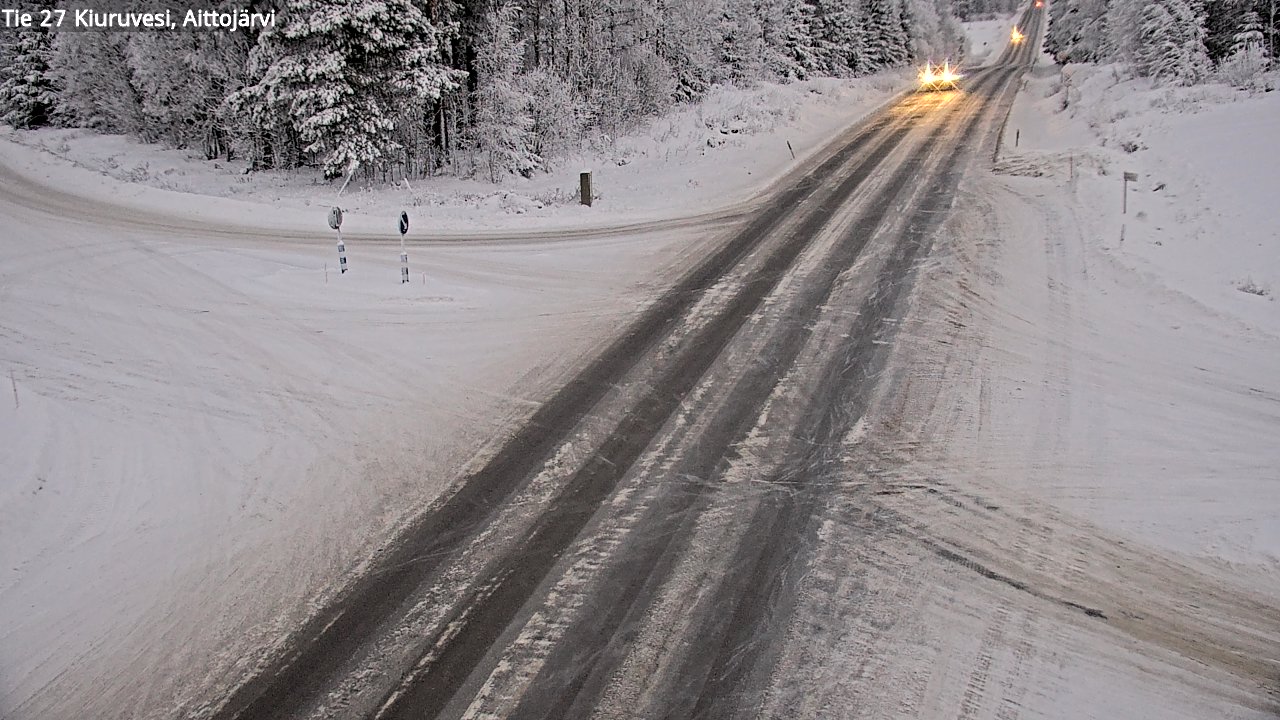 Kelikamerat Kuva Tie 27 Kiuruvesi, Aittojärvi, Kiuruvesi, Pohjois-Savo
