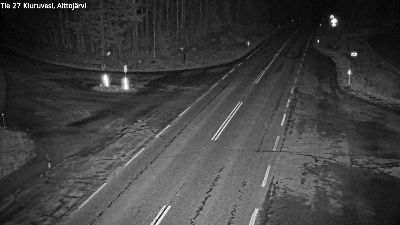 Kelikamerat Kuva Tie 27 Kiuruvesi, Aittojärvi, Kiuruvesi, Pohjois-Savo